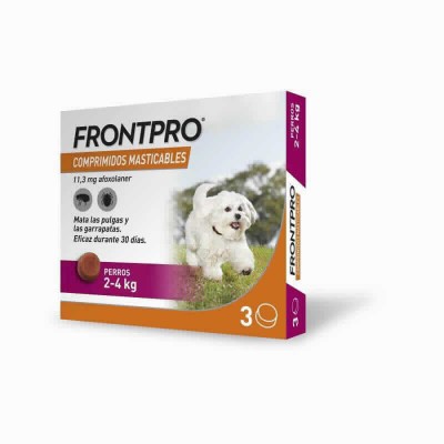 Frontpro 4-10 Kg 3 Comprimidos Masticables