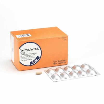 Vetmedin Vet 5 Mg 100 Comprimidos Masticables