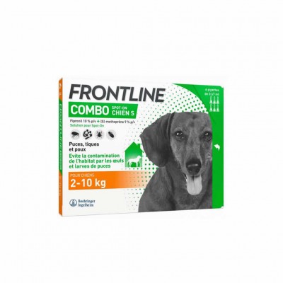 Frontline Combo Perros 2-10kg  6 P