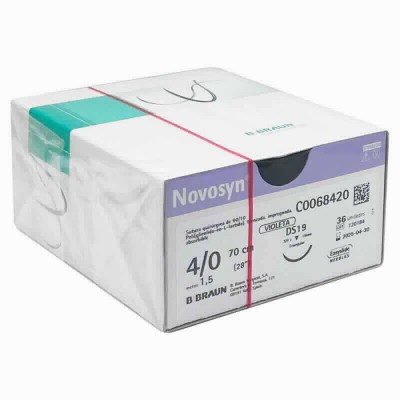 Novosyn Violet 8/0 2xhlm6 150 Mic 30 Cm G0068715
