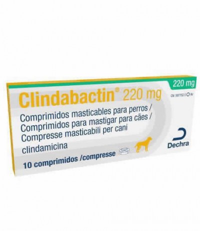 Clindabactin 220 Mg 10 Comprimidos