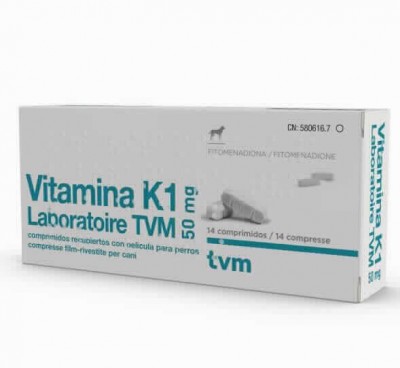 Vitamina K1 50 Mg 14 Comprimidos