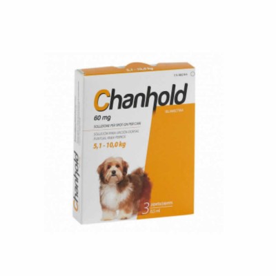 Chanhold 60 Mg Perro 5,1-10 Kg M 3pip