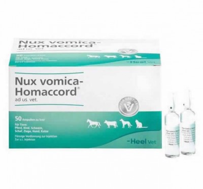 Nux Vomica Homaccord 50 Ampollas 5ml