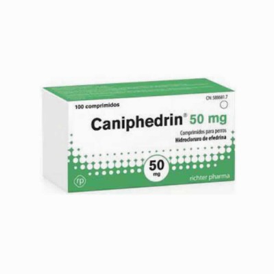 Caniphedrin 50mg 100 Cp Perros