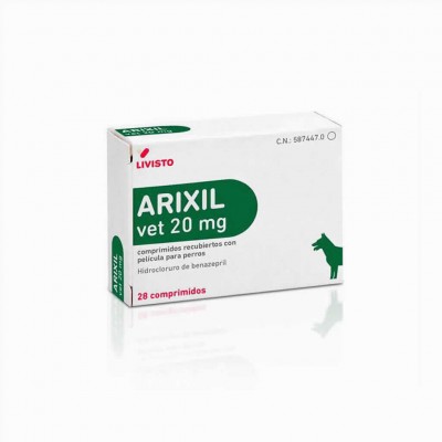 Arixil Vet 20 Mg 28 Tb