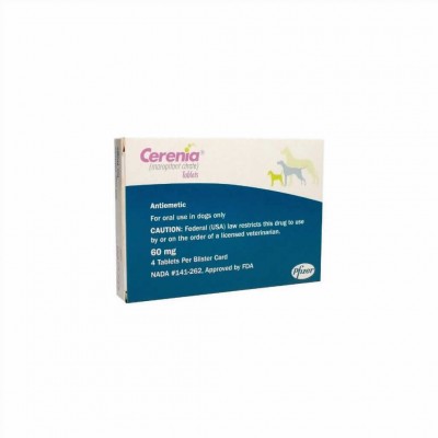 Cerenia Comprimidos 4x60 Mg