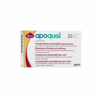 Apoquel Masticable 16 Mg 20 Comp