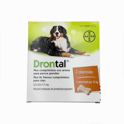 Drontal Plus Perro 24 Comprimidos