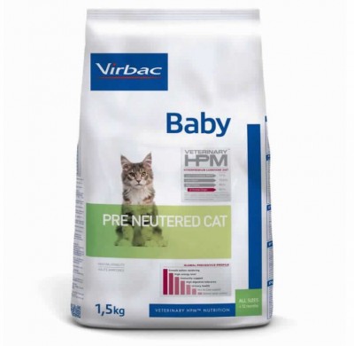 Baby Pre Neutered Cat 1,5kg