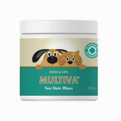 Multiva Tear Stain Wipes 100 Ud